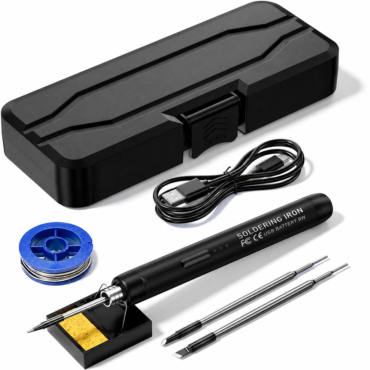 Wireless Soldering Iron Set