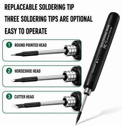 Wireless Soldering Iron Set