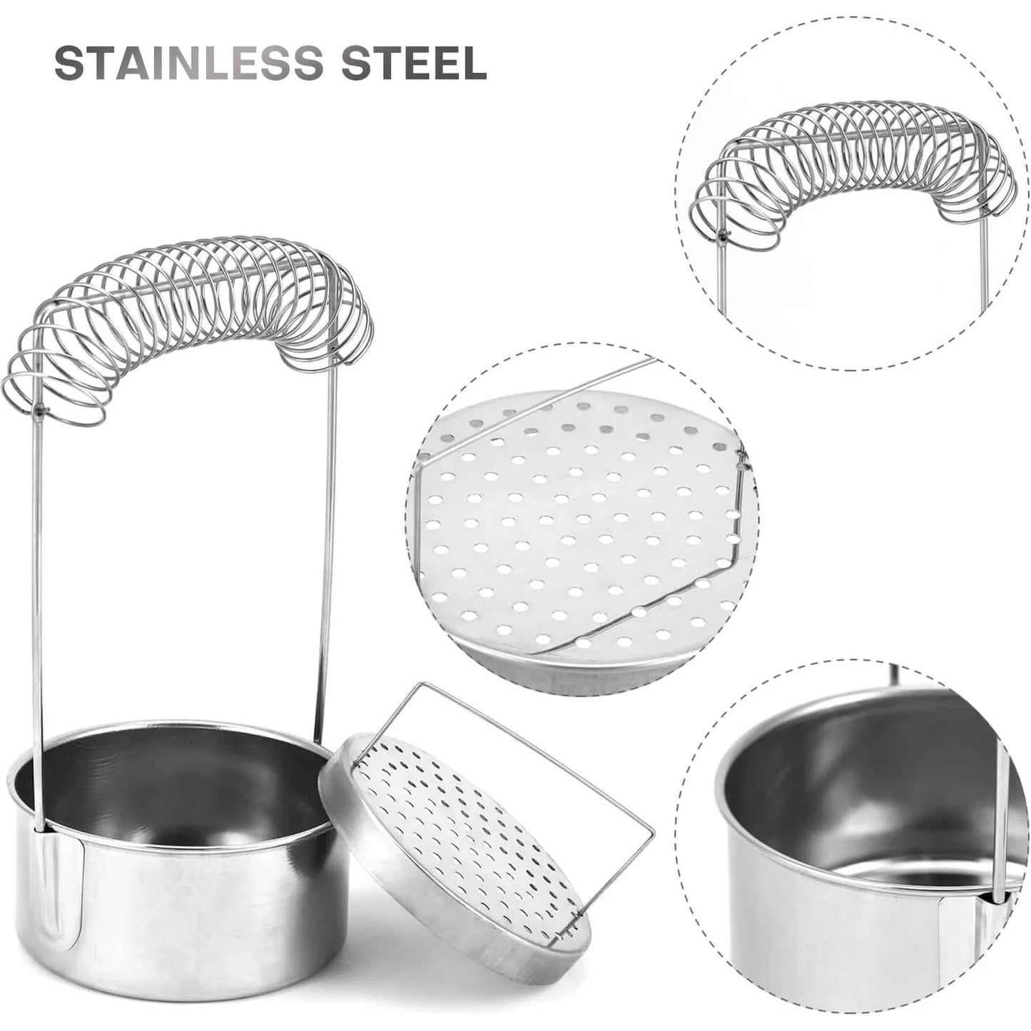 2-in-1 Portable Brush Washer & Drying Stand