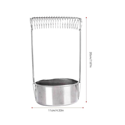 2-in-1 Portable Brush Washer & Drying Stand
